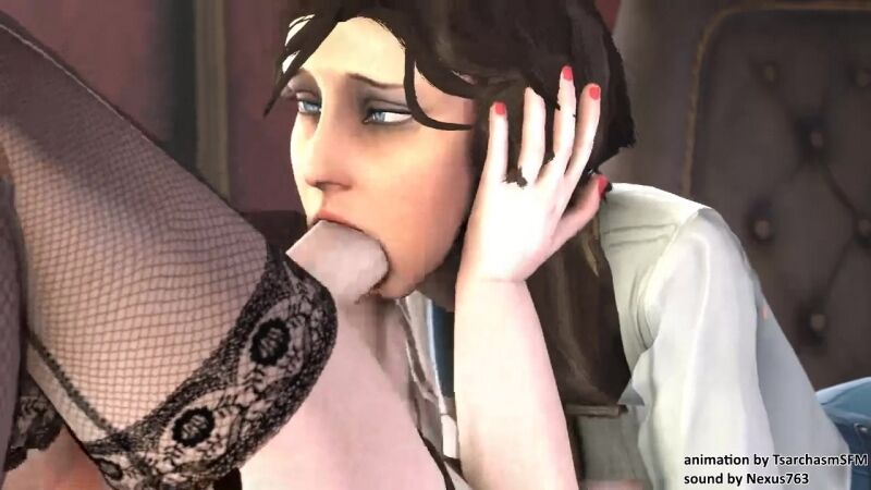 Sound Elizabeth Futa On Female BioShock Infinite Porn BJ Blowjob