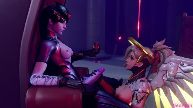 Sound Sombra Widowmaker Futanari On Female Ver 2 Overwatch Porn