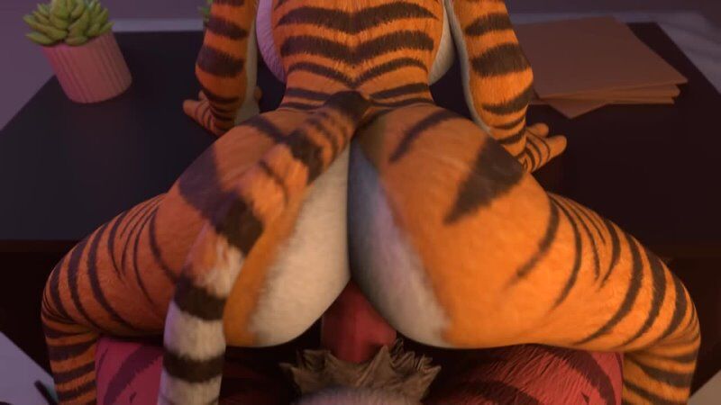 Furry Yiff Kung Fu Panda Tiger Master Tigress Dreamworks Watch Online