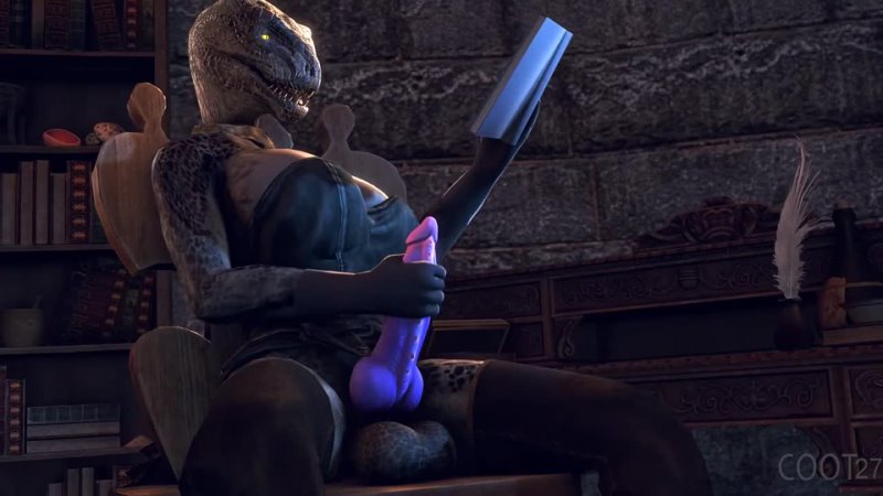 D Yiff By Coot Furry Porn Sex E Fye Futanari Argonian Skyrim R