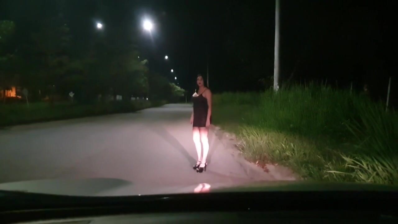 I dress up as a whore of the night and a stranger pays me to fuck in his car watch online or download