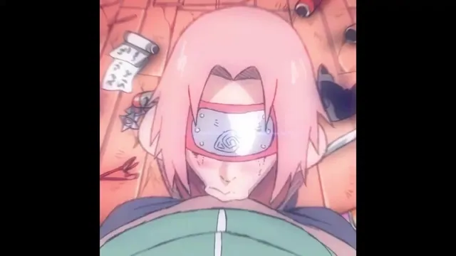Naruto. Sakura Haruno. (artist: d-art). Hentai Animeted. watch online or  download