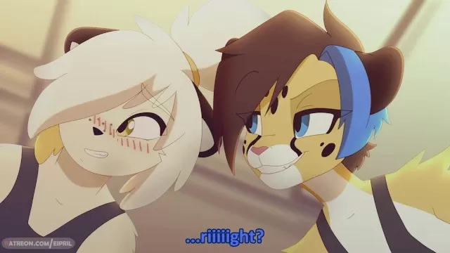 Furries Hentai Porn Incest Captions - Ace (Eipril Furry Animation) SUBTITLES ONLY watch online or download