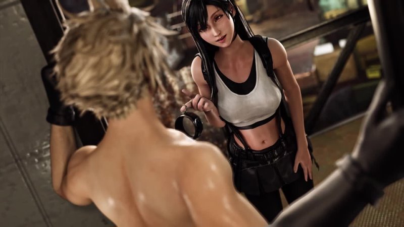 Sexy Vid Eo Full F F - Cloud & Tifa (Final Fantasy sex) watch online or download