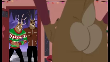 Anthro Deer Porn - 2D Gay Yiff by Nixxxbot Furry Porn Sex E621 Femboy Deer Group watch online  or download