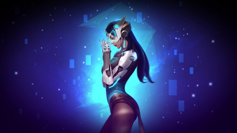 800px x 450px - Symmetra - Animated Wallpaper (1440p) Overwatch watch online or download