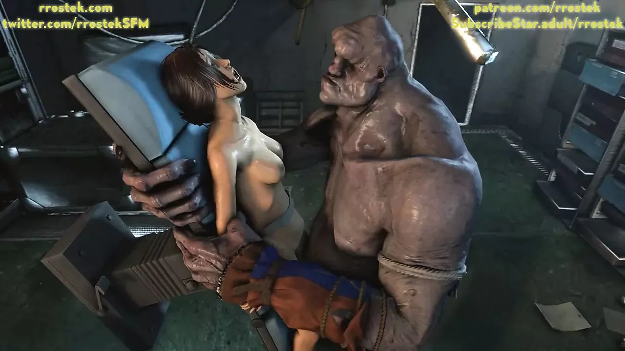 Lara Croft Fucked Roughly by Coach and a Monster 3D Animatio watch online  or download