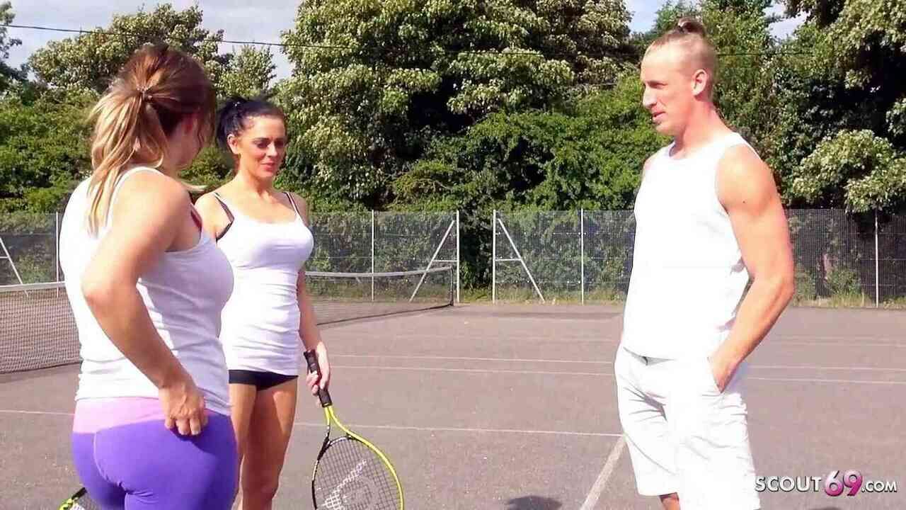 Hot Mom Jess Tricked to Fuck by Sons Best Friend after Tennis Match watch online or download