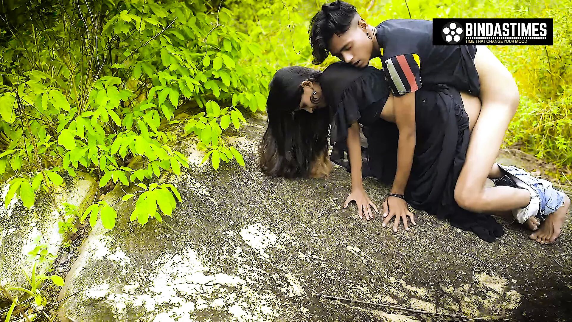 Jangal Xxx Six Love - Oh Dear Mountain Boy Fucks His Girlfriend Sudipa in the Jungle Openly Hindi  Clear Audio watch online or download