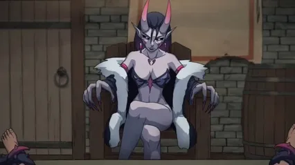 The Cursed Prince by Derpixon 2D Short Porn Animation Hentai Femdom Demon  Girl FandelTales watch online or download