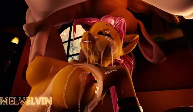 Furry yiff mlp Halloween fluttershy pony horse rabbit porn sex r34 watch  online or download