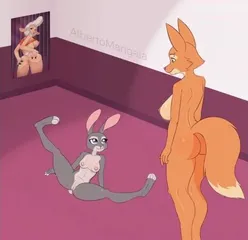 Fury yiff porn sex zootopia Judy diane fox dreamworks meme dance watch  online or download