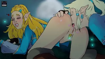 Animated Oral Sex - Princess Zelda x Link - gif; animation; oral sex; kunilingus; 3D sex porno  hentai; [The Legend of Zelda | Breath of The Wild] watch online or download