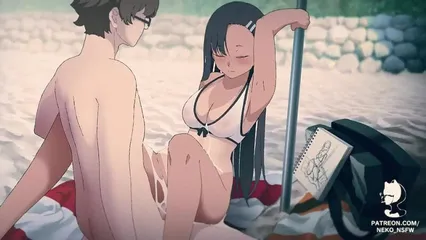 Beach Boobs Anime - Hayase Nagatoro - sex on the beach; missionary; 3D sex porno hentai; (by  @Neko_NSFW) [Don't Toy With Me, Miss Nagatoro] watch online or download