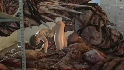 3D Monster Jill Valentine in BIG Trouble Rrostek Resident Evil Hentai 720p  Rule 34 Video watch online or download