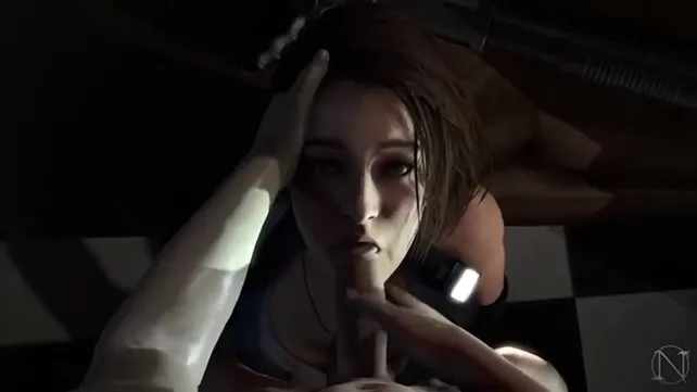 Monster 3d Sex Blowjob - 3D porn - Jill Valentine sex with a monster (Resident Evil sex) watch  online or download