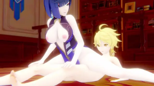 Zzzzxxx Vaido - Yelan Genshin Impact 3D HENTAI DEMO watch online or download