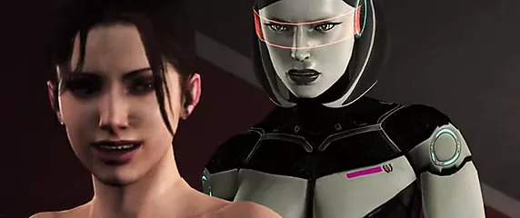 Mass Effect Porn Reverse Pov - Mass Effect - Edi Special Delivery watch online or download