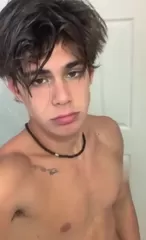 Cute sexy guy jerking off in bathroom watch online or download