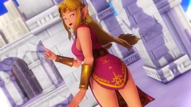 640px x 360px - Zelda] Zelda's Big Butt (SSBU, by Imbapovi) watch online or download