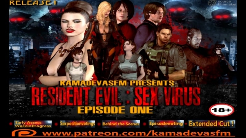 Xxx Virus - R.E.- Sex Virus - Ep 1 extended cut (Resident Evil sex) watch online or  download