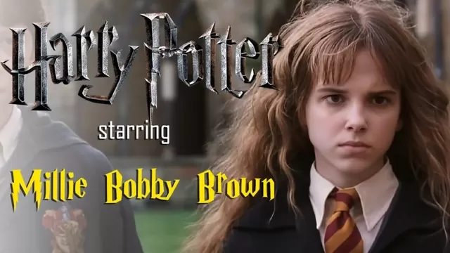 DEEPFAKE] HARRY POTTER STARRING MILLIE BOBBY BROWN AS HERMIONE GRANGER  watch online or download